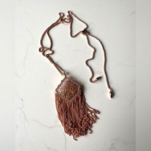 Kendra Scott Rose Gold Pendant Necklace